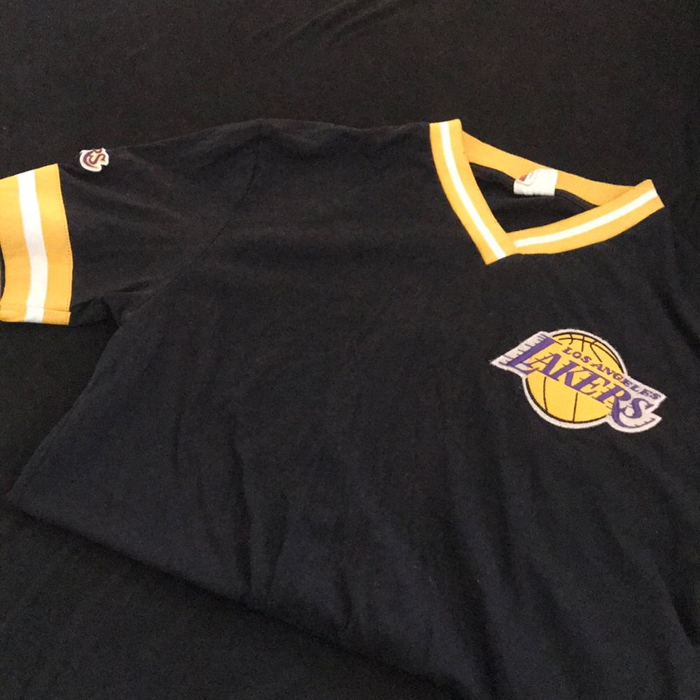 Mitchell & Ness old school lakers T-shirt